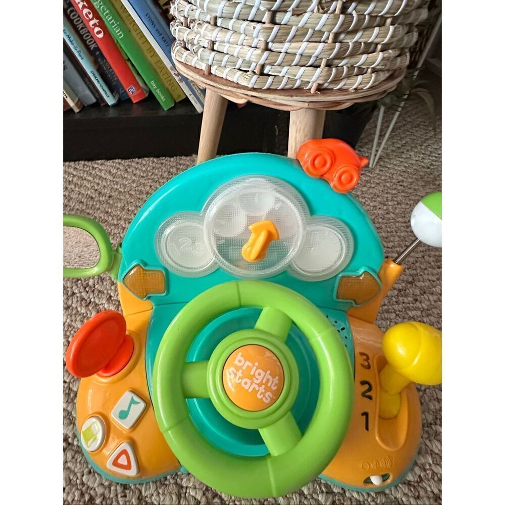Bright starts Baby Steering wheel (needs batteries( )